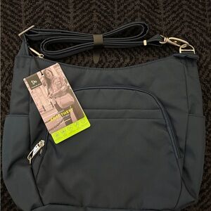 Travelon Dark Blue Crossbody Bag